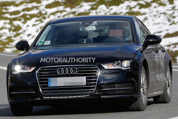 新一代奥迪A7路试谍照曝光 推燃料电池版