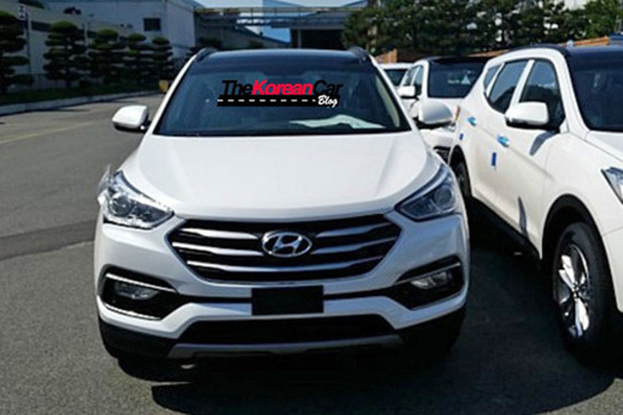 国产改款胜达申报图 细节调整升配置