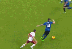 意甲-悍腰远射处子球 国米擒10人罗马回榜首