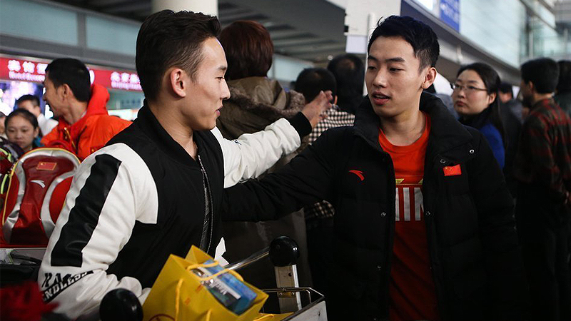 中国体操队载誉而归