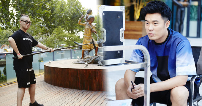 《明星兄弟》曝花絮照 陈赫搭"全能"演员于嘉萌