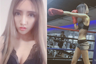 同济校花置身麦田神情陶醉