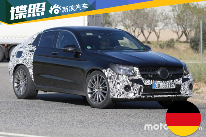 奔驰GLC 450 Coupe谍照首曝 2016年亮相