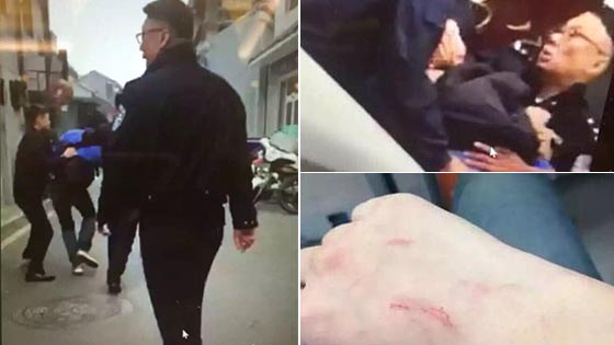 山东记者采访与民警冲突