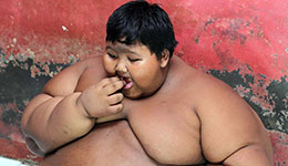 世界上最胖的男孩