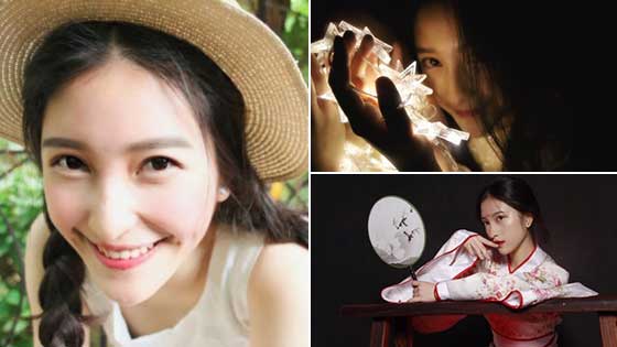 艺考女生似Angelababy