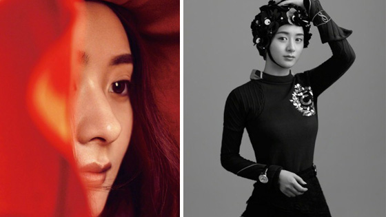 赵丽颖褪去甜美显别样风情