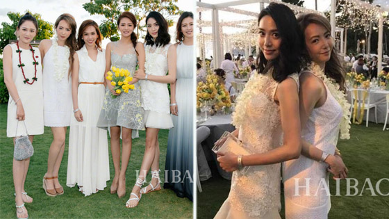 安以軒美國海島大婚！陳喬恩白歆惠長腿閨蜜搶鏡