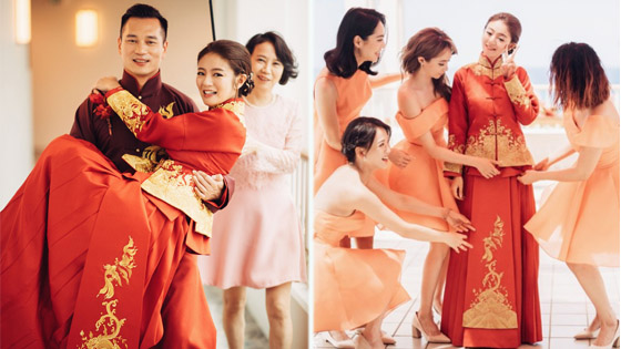 安以軒大婚接親現(xiàn)場曝光