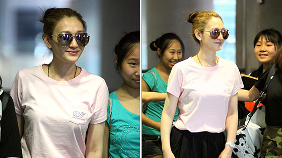 李小冉粉嫩亮相上围傲人.图