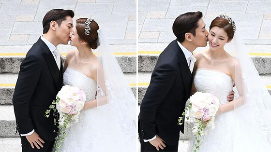 神话Eric今日大婚 与娇妻亲吻