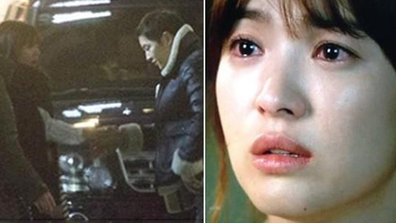 表白日畫面！宋仲基握手宋慧喬 浪漫求婚