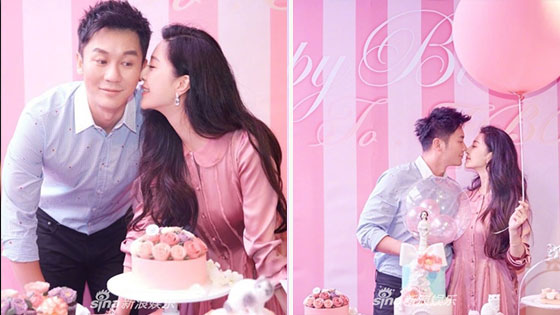 李晨微博独家曝光求婚照