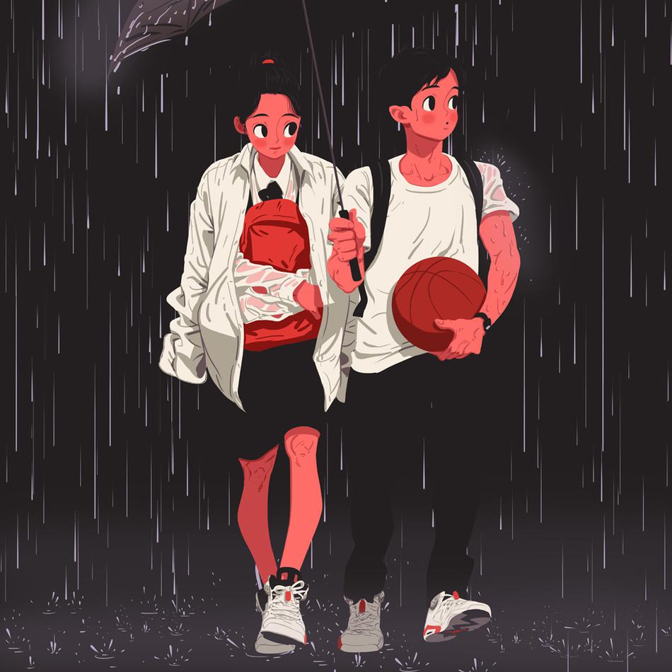 漫画-青春篮球梦