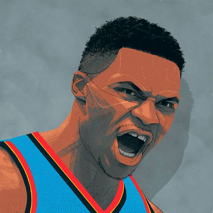 nba球星漫画头像