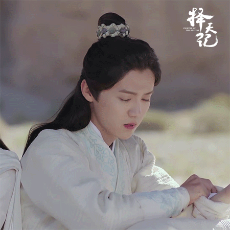 《择天记》中的鹿晗超高逆天颜值剧照