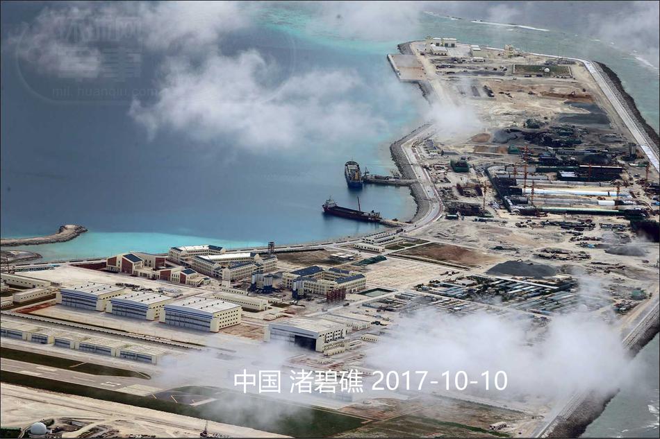 外媒高清航拍图关注中国南海岛礁建设进度