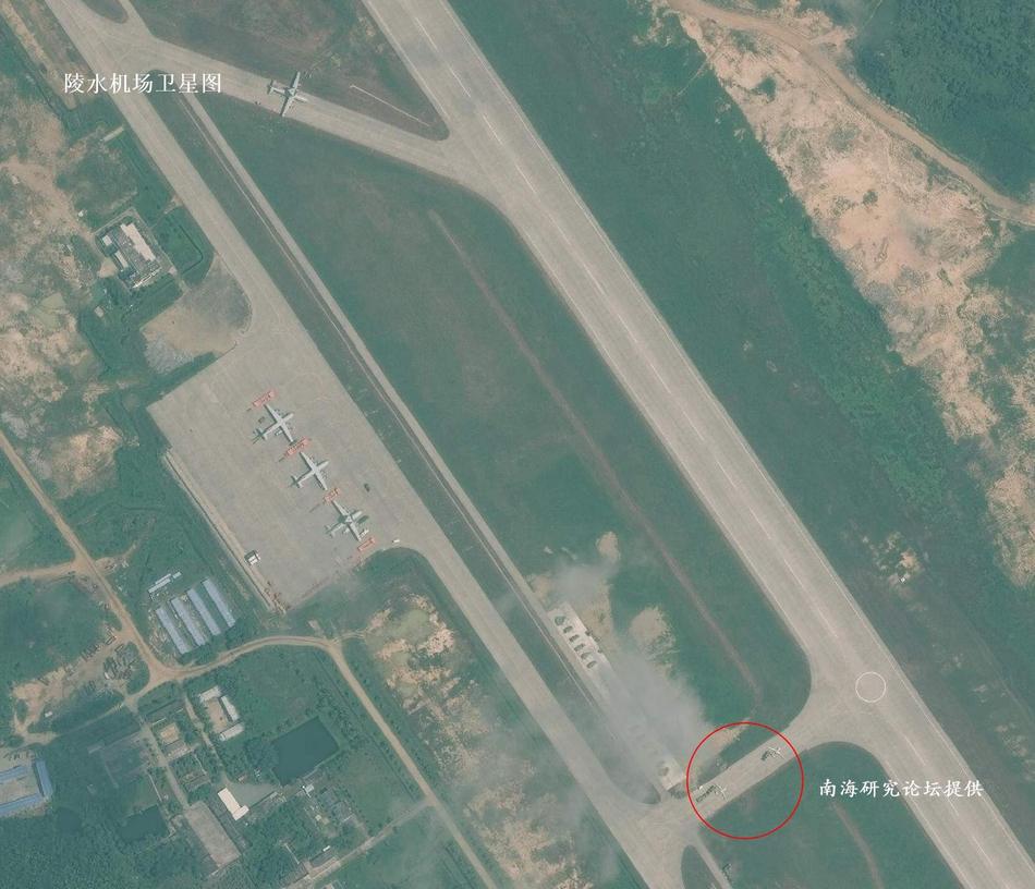 bzk005空警500高新6号各两架!壮哉陵水机场
