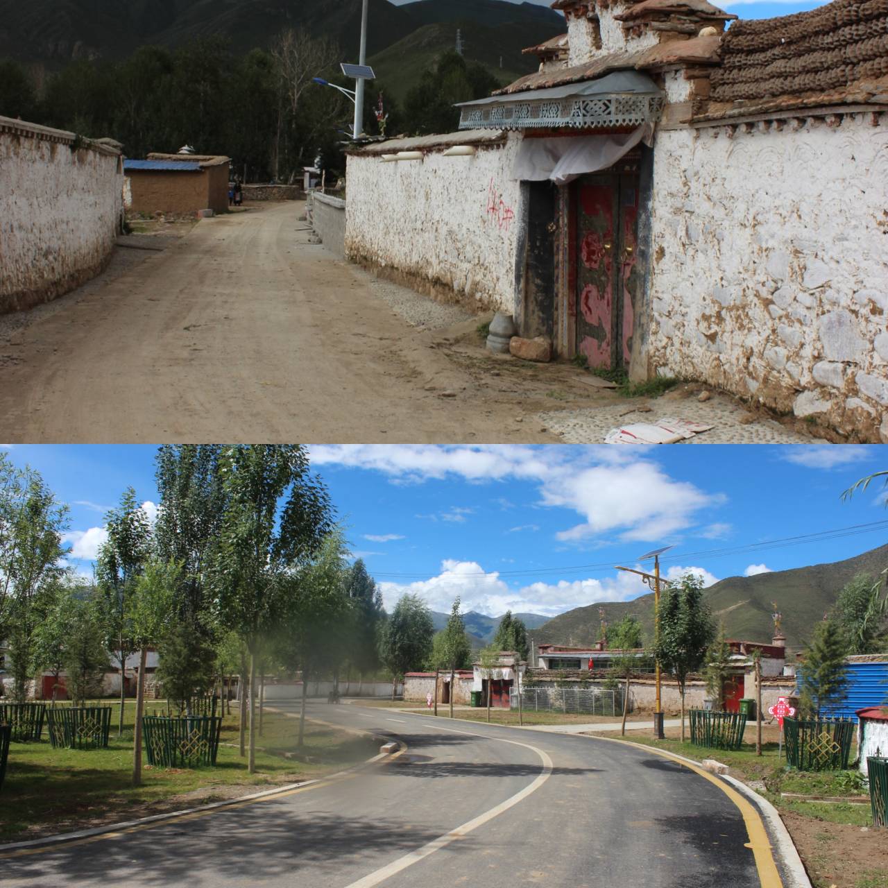 脱贫攻坚看拉萨看得见的绿水青山乡村旅游带领村民奔小康