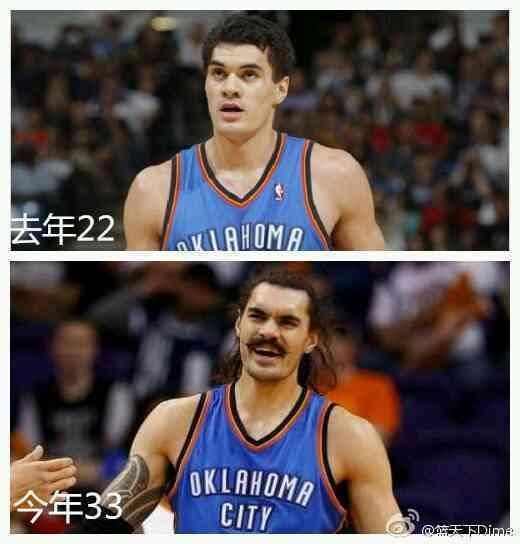 岁月是把杀猪刀!这些NBA球员的容貌变化最明显!