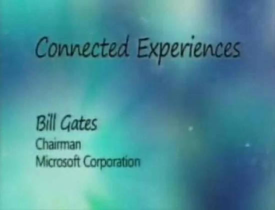这是 2007 年 1 月 CES 大会上,当时比尔·盖茨的演讲用的 PPT……