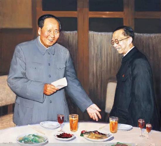 毛泽东宴请溥仪