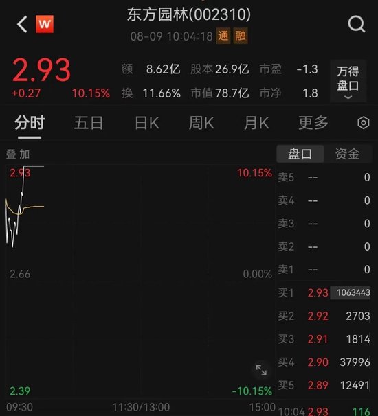 发生了什么？多只地产股，直线拉涨停！