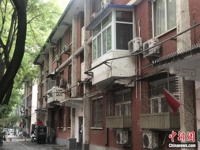  北京市西城区一处学区房。中新网 左宇坤 摄