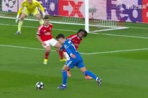 皇马1-0本菲卡占先机 维尼修斯制胜+被歧视致比赛暂停 穆帅染红