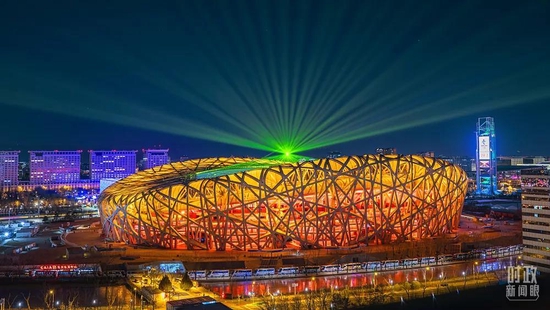 △北京冬奥会开幕式将在国家体育场（鸟巢）举办。（图/视觉中国）