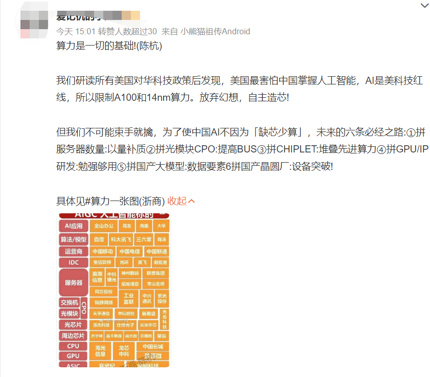 港股算力概念集体爆发，金山云涨近12%，联想集团涨近8%