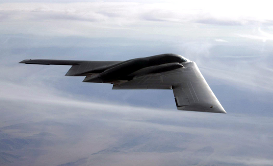 B-2“幽灵”轰炸机。 图片来源:美国安德森空军基地官网
