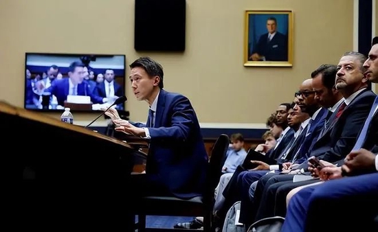 當地時間3月23日,TikTok首席執行官周受資出席美國國會眾議院能源和商務委員會聽證會