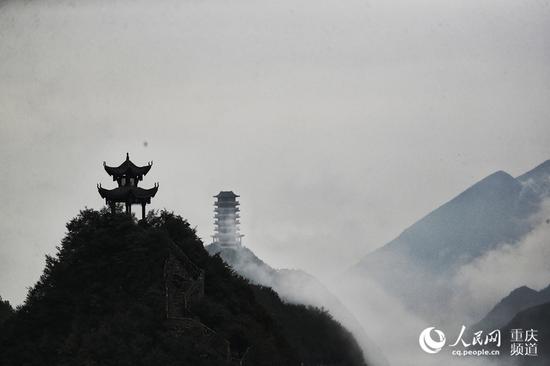 云阳龙缸风光。罗嘉 摄