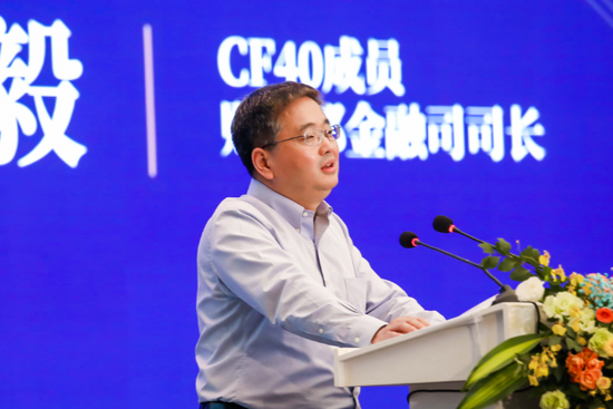 图为 CF40成员,财政部金融司司长王毅
