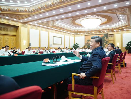 2020年9月22日,习近平在京主持召开教育文化卫生体育领域专家代表座谈会并发表重要讲话。