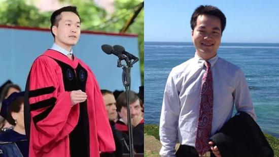 中国农村小伙首登哈佛毕业典礼演讲台