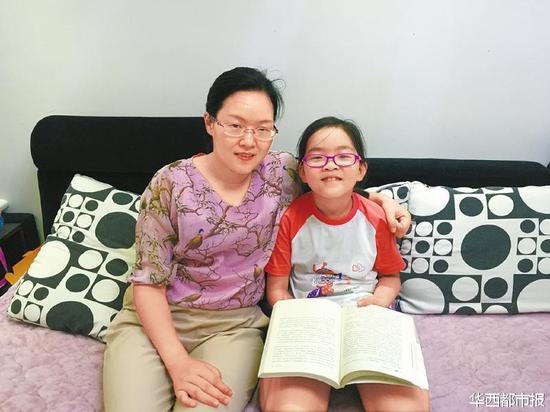 张涵宇和妈妈