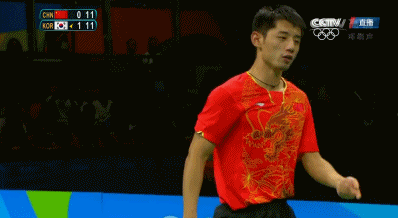 林丹马龙张继科比赛说脏话合集