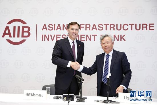 加拿大背叛美日申请加入亚投行