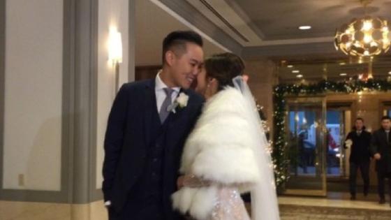 岑丽香温哥华举行婚礼