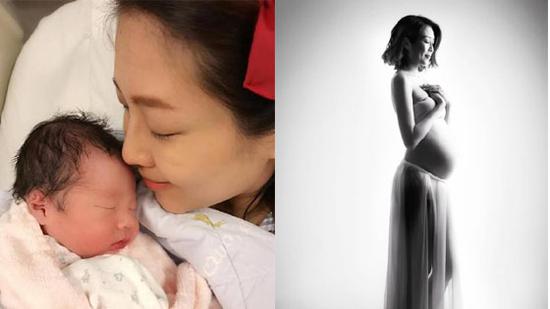 TVB女星陈敏之昨日生子