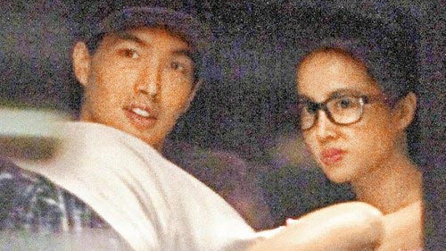 两人同框真的很难!以为爸爸带着女儿