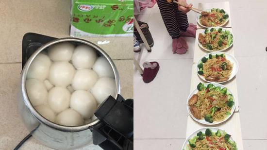 大学寝室做饭还能这么玩