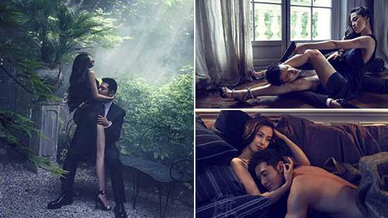 你们看过黄晓明和老婆Angelababy这套照片吗?好像是拍婚纱照的时候拍的,黄晓明裸上身出镜,小海绵妈妈秀大腿!怎么评价?