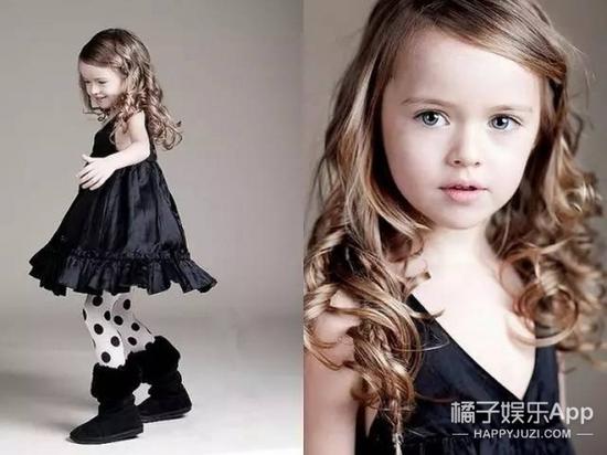 她被评为“全世界最美萝莉” 3岁就出道成超模