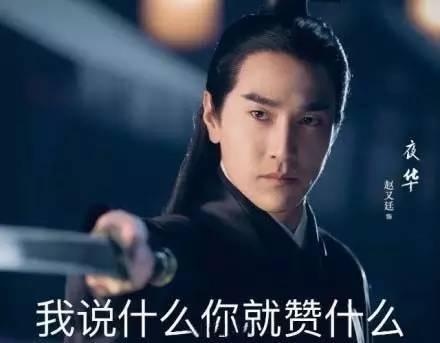 赵又廷表情包引网友神评论