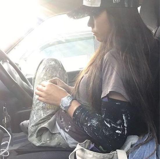 这样的工人太犯规!日本美女油漆工走红