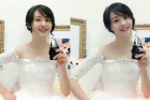 郑爽首穿婚纱录节目 大秀雪肌笑容甜美