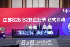 江苏828 B2B企业节正式开启，打造江苏数实融合创新高地